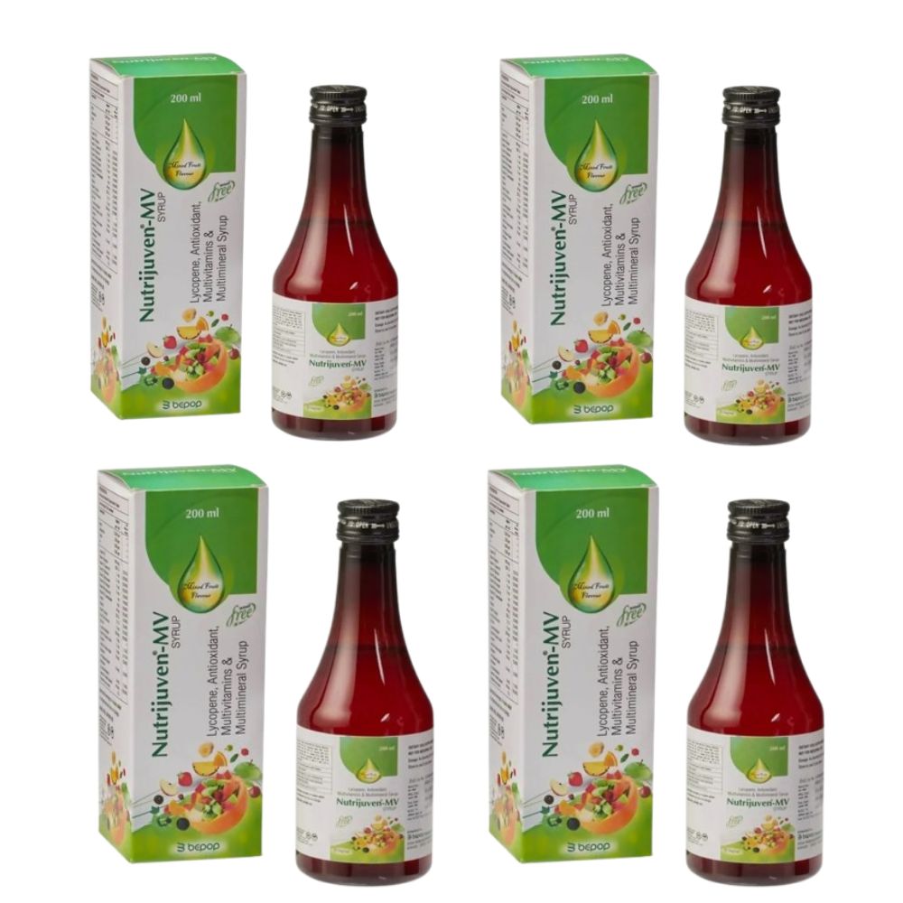 Nutrijuven - MV Syrup - Mixed Fruit Flavour 