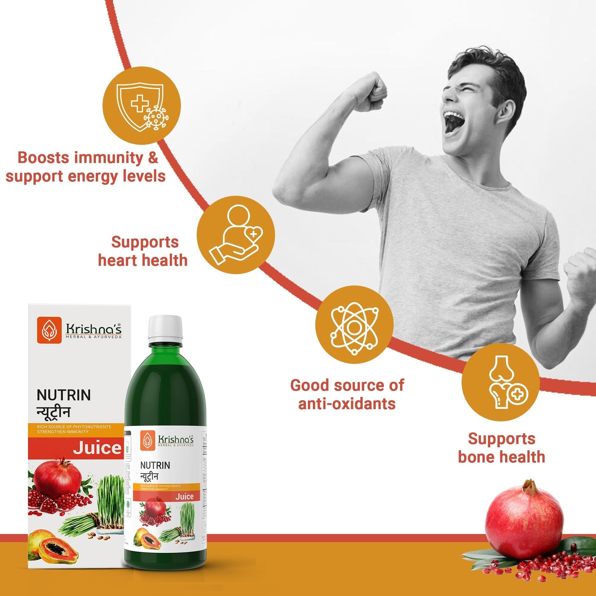 Krishna'S Herbal & Ayurveda Nutrin Juice 