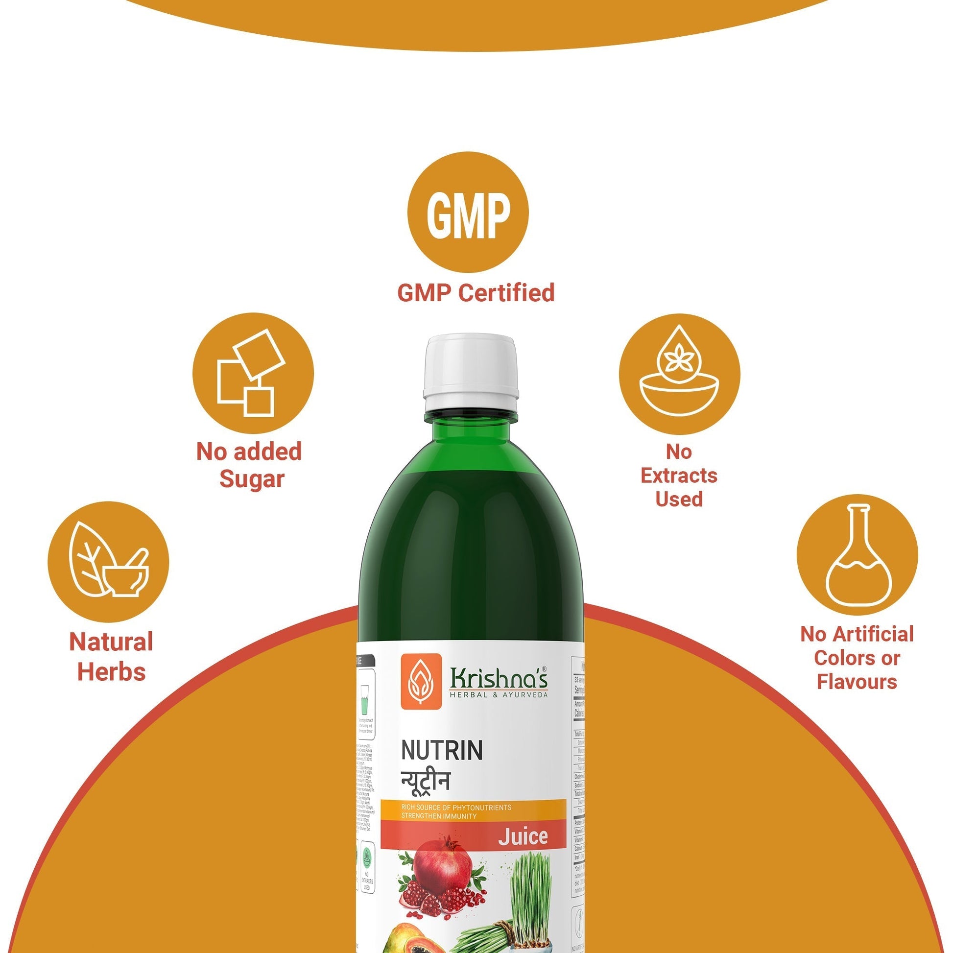 Krishna'S Herbal & Ayurveda Nutrin Juice 