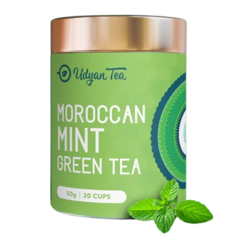 Udyan Tea Moroccan Mint Green Tea  Grab2Buy Udyan Tea Grab2Buy
