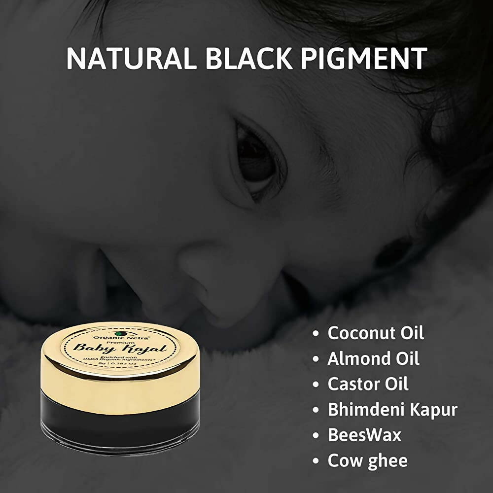Organic Netra Baby Kajal Water Resistant - Grab2buy