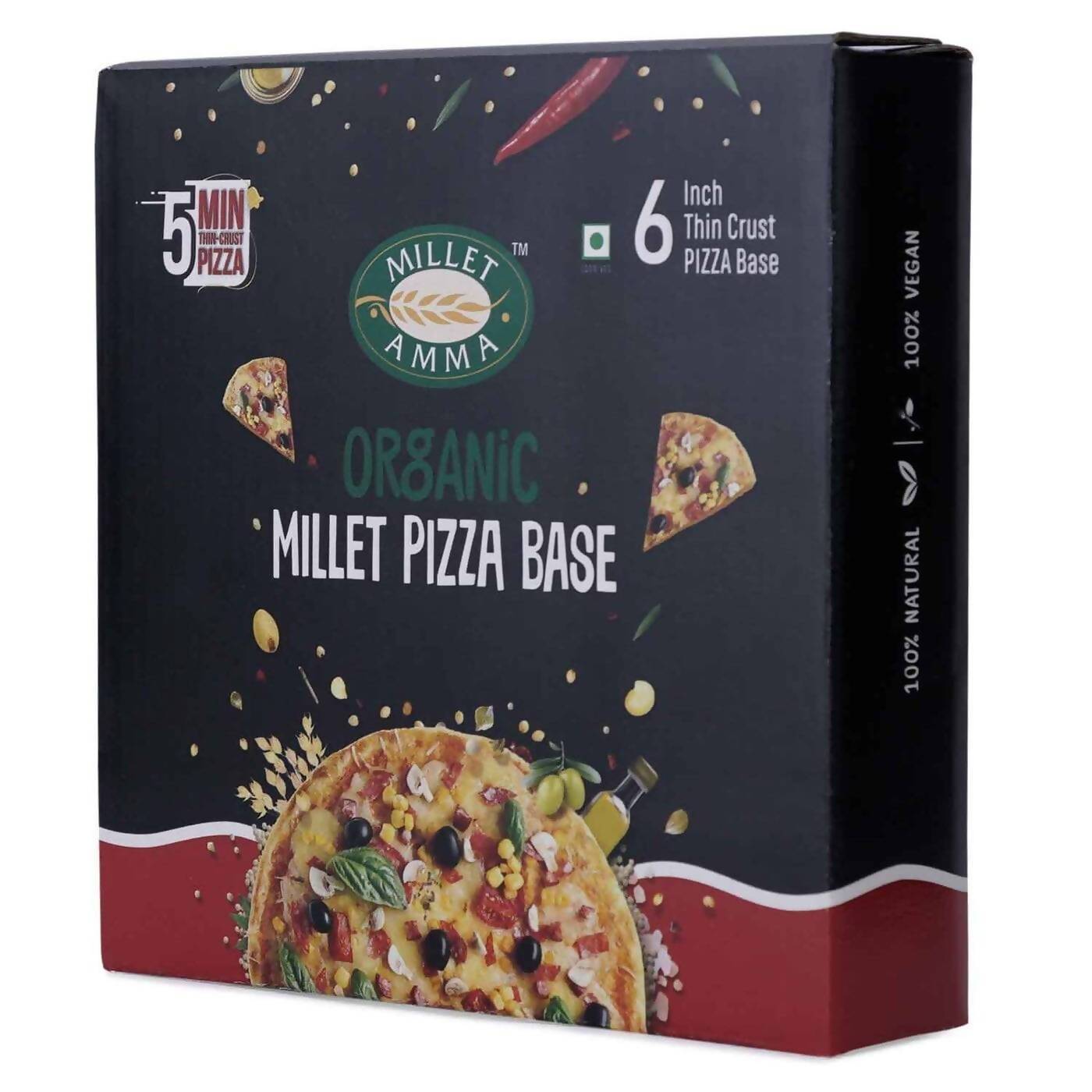 Millet Amma Organic Millet Pizza Base - Grab2buy
