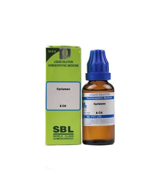 SBL Homeopathy Cyclamen Dilution 