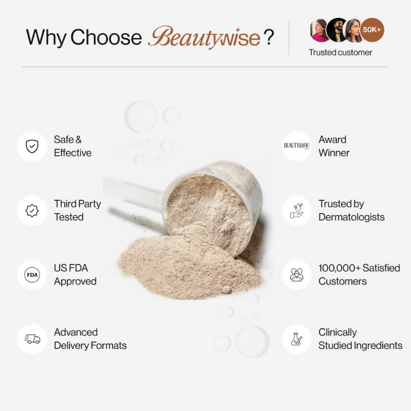 Beautywise Advanced Marine Collagen Peptides Powder - Unflavored  Grab2Buy Beautywise Grab2Buy