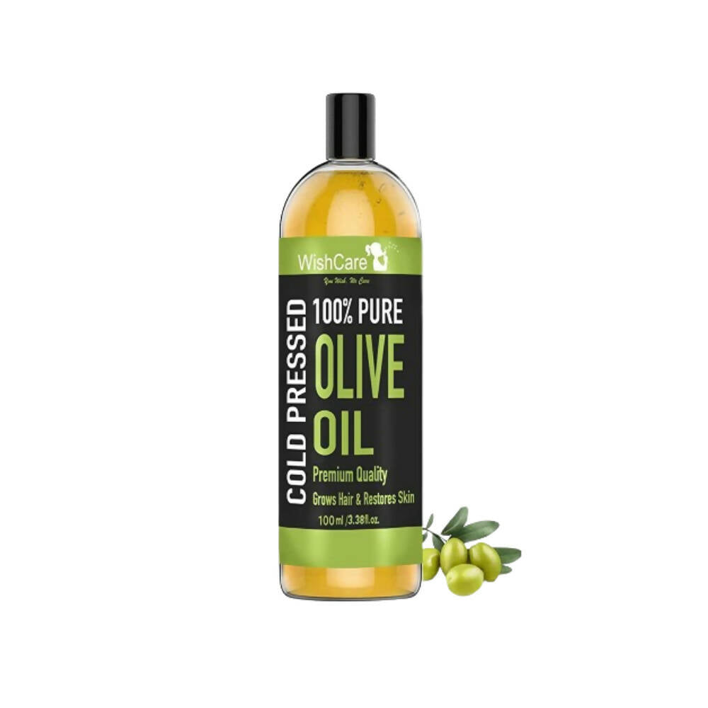 WishCare 100% Pure Premium Cold Pressed Olive Oil  Grab2Buy Wishcare Grab2Buy