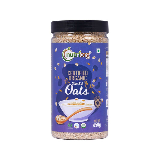 Nutriorg Certified Organic Steelcut Oats - Grab2buy