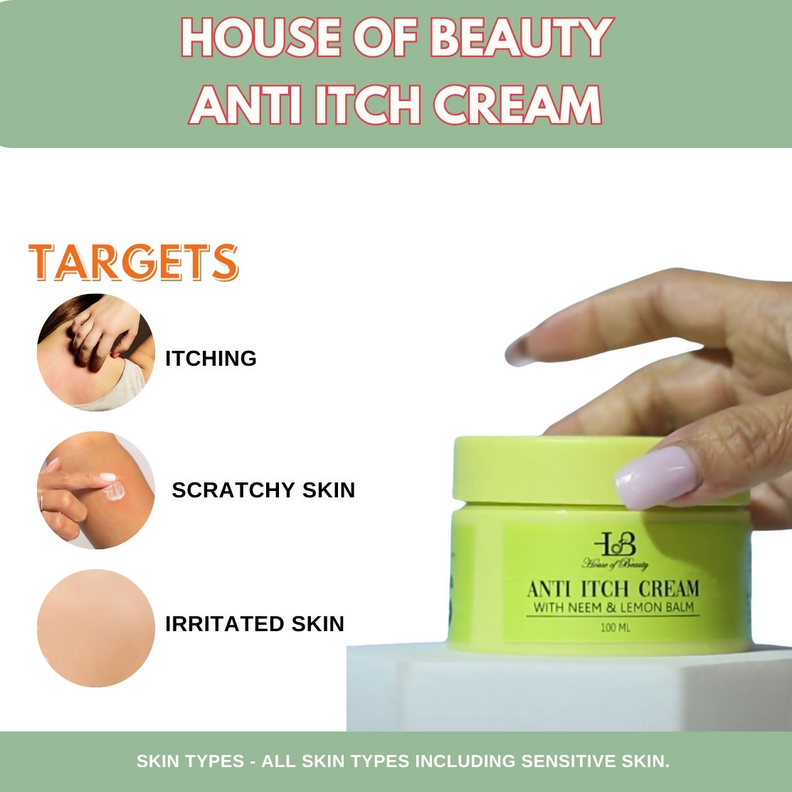 House of Beauty Anti Itch Cream 