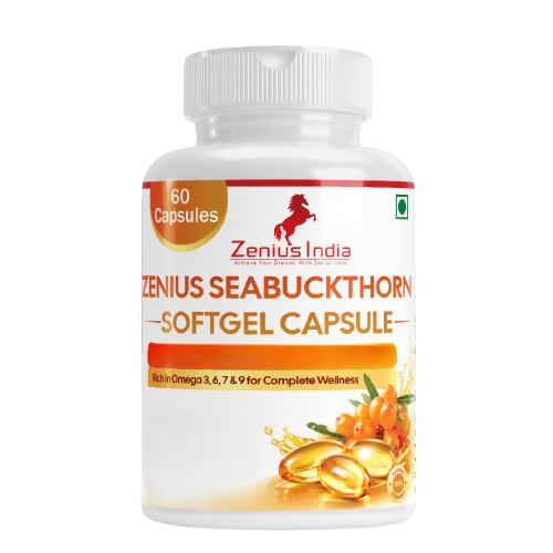 Zenius Seabuckthorn Softgel Capsule  Grab2Buy Zenius Grab2Buy