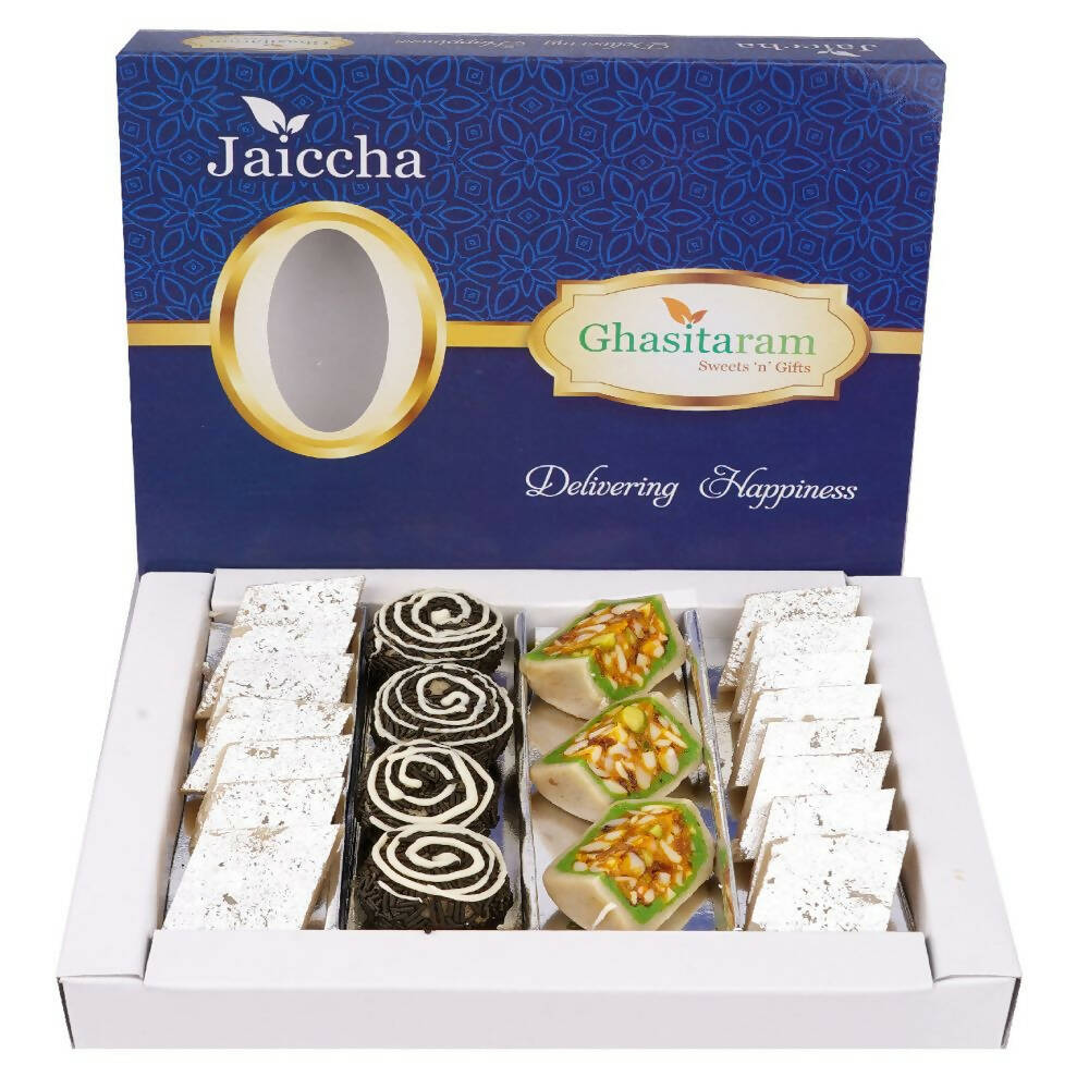 Ghasitaram Dryfruit Fancy Sweets with Kaju Katli 