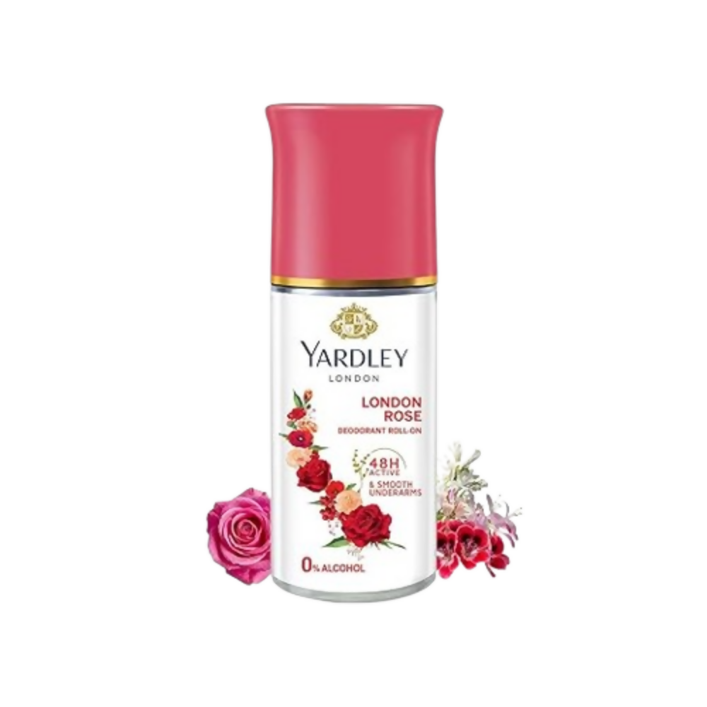 Yardley London Rose Underarm Deodorant Roll On  Grab2Buy Yardley Grab2Buy