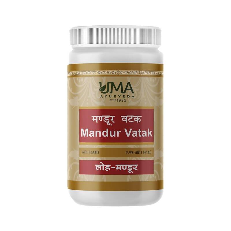 Uma Ayurveda Mandur Vatak Tablets 