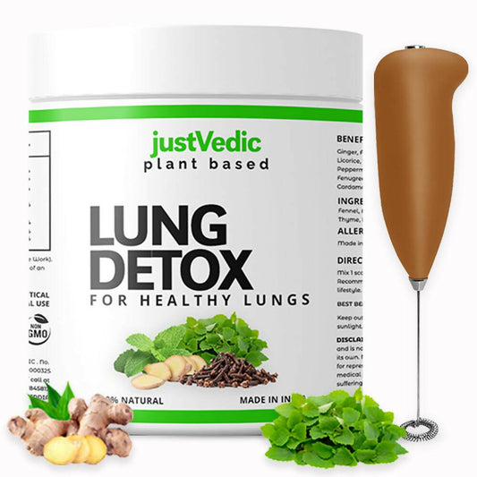 Just Vedic Lung Detox Drink Mix - Grab2buy
