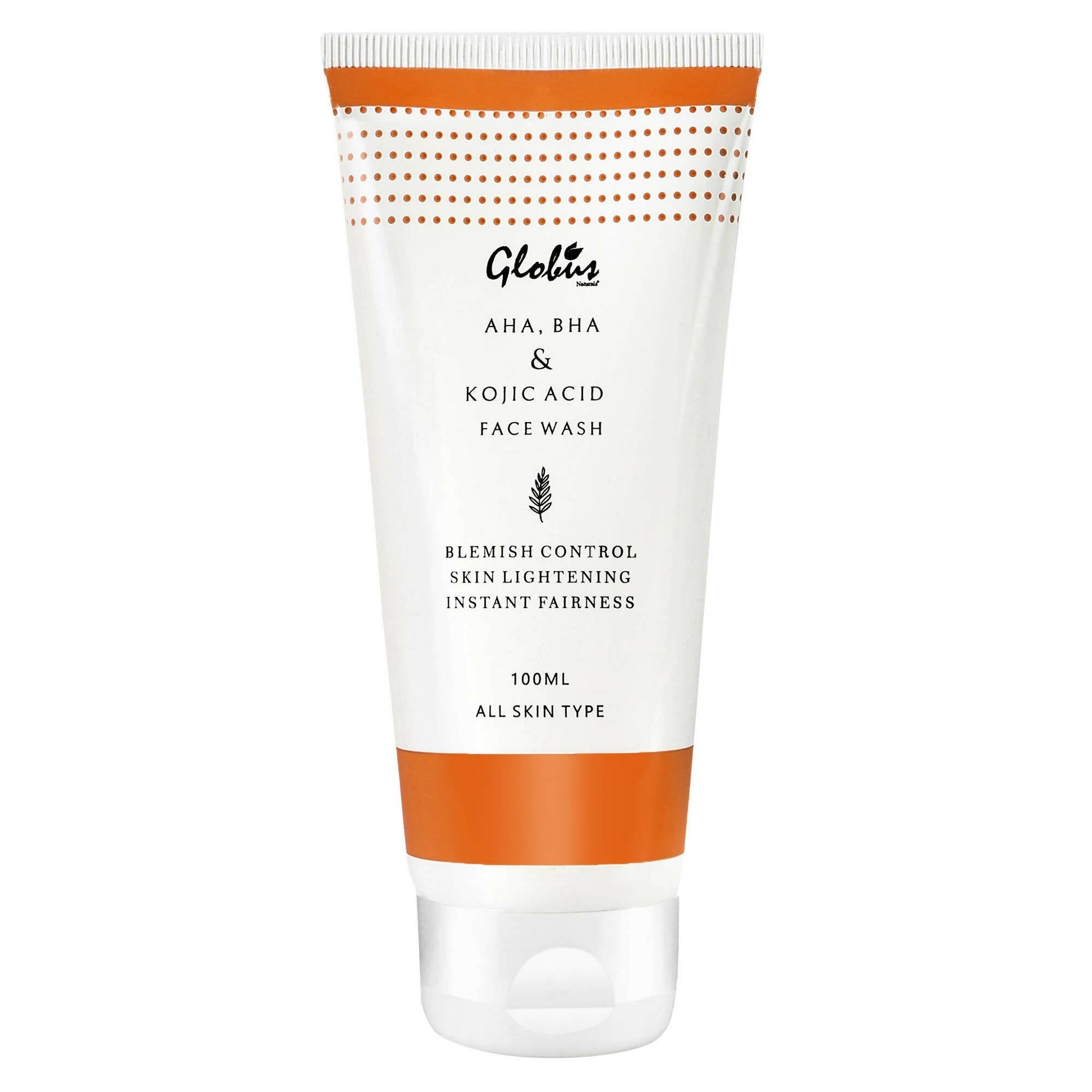 Globus Naturals AHA, BHA & Kojic Acid Face wash - Grab2buy
