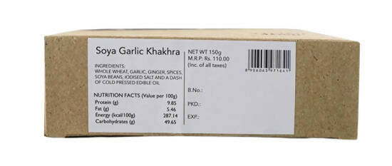 Home D'elite Soya Garlic Khakhra - Grab2buy