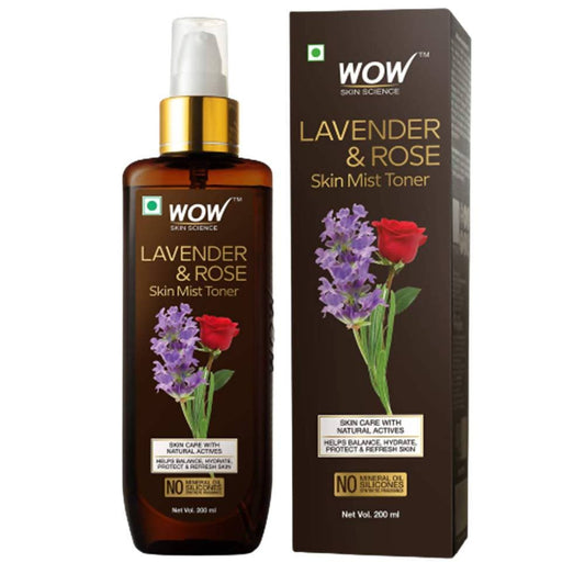 Wow Skin Science Lavender & Rose Skin Mist Toner  Grab2Buy Wow Skin Science Grab2Buy