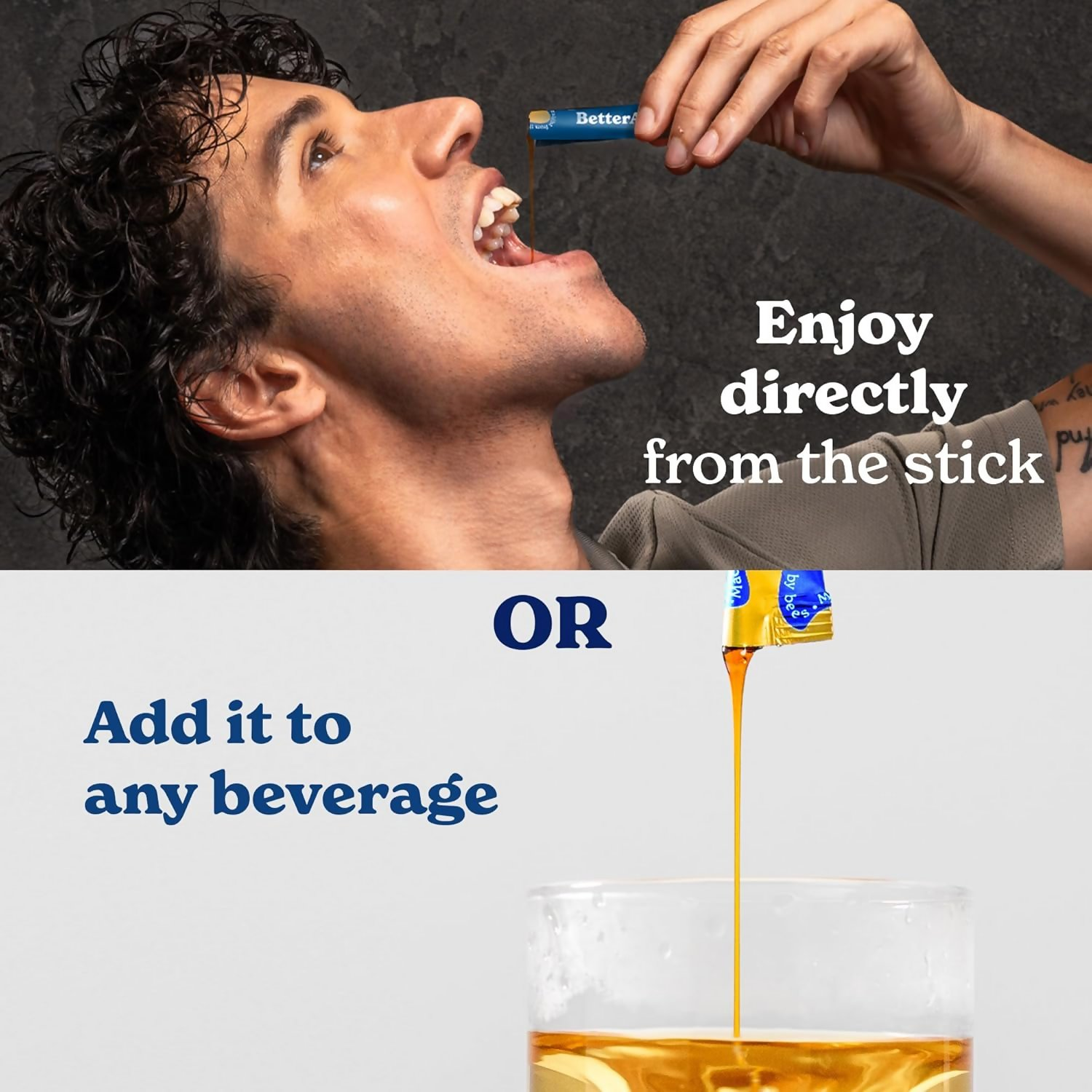 Better Alt KSM-66 Ashwagandha Honey Sticks 