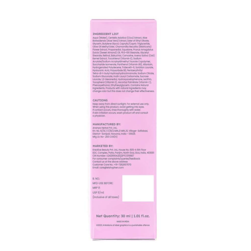 Hyphen By Kriti Sanon 0.05% Retinal Reset Serum, Boosts Collagen, Reduces Wrinkles 