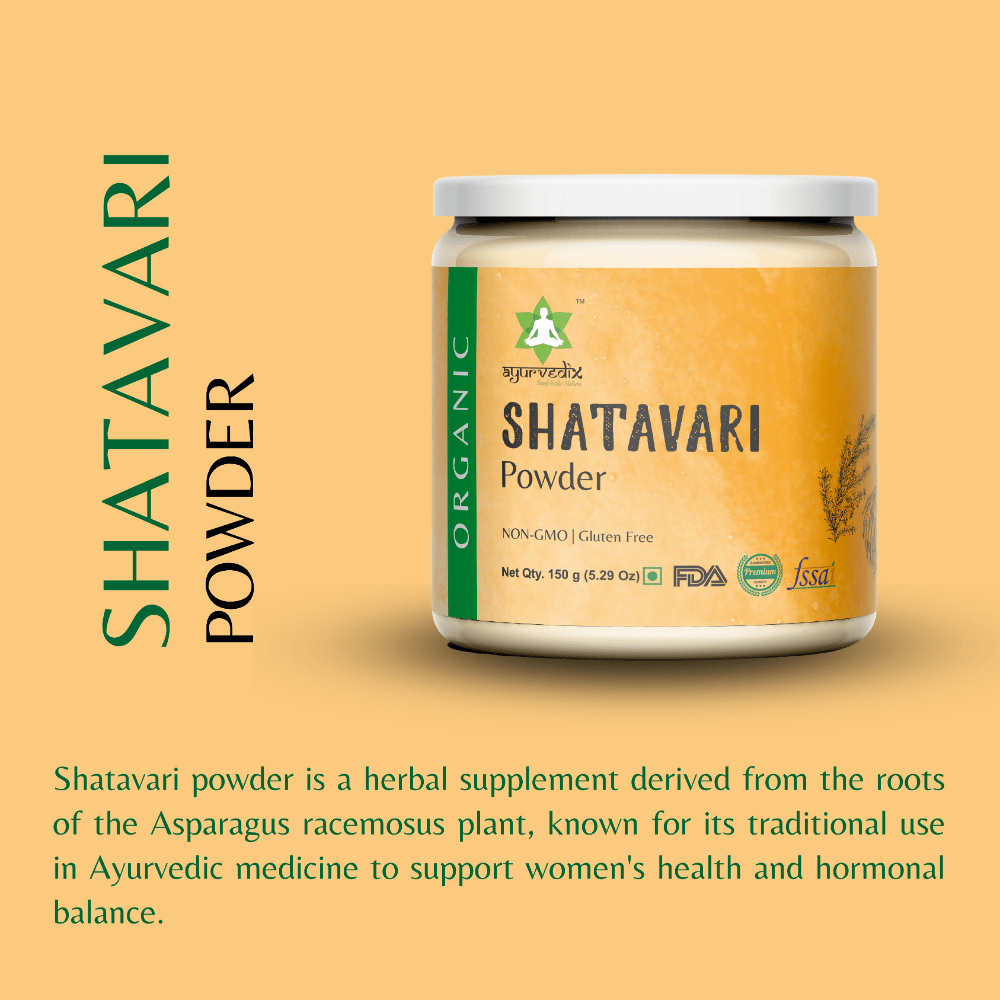 Ayurvedix Organic Shatavari Powder 