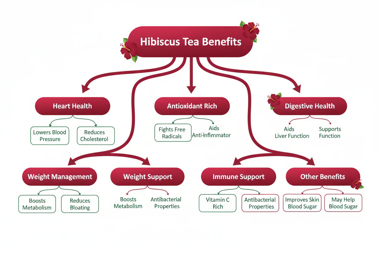 VedaRasa Hibiscus Tea Powder  Grab2Buy VedaRasa Grab2Buy