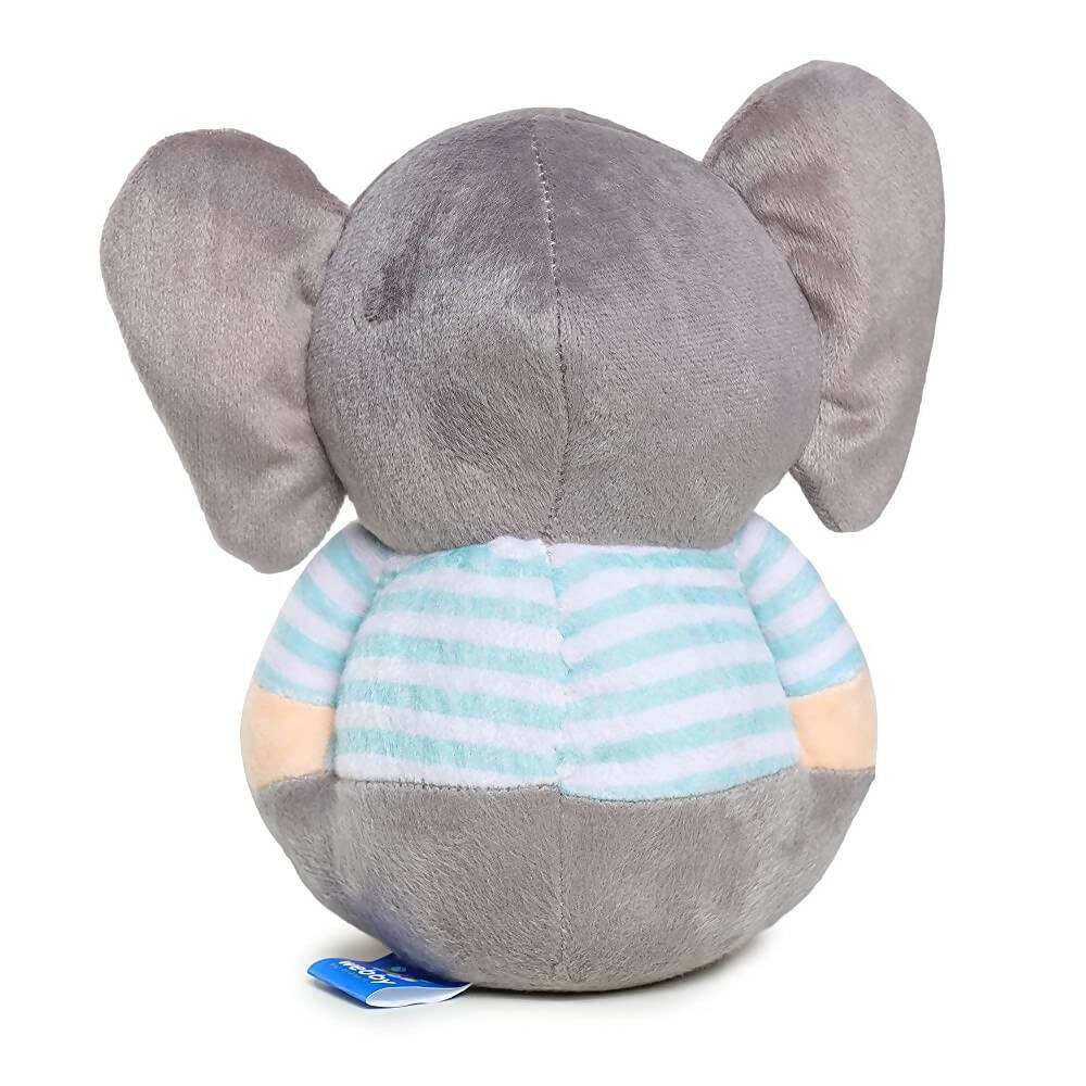 Webby Soft Animal Plush Elephant Toy 20cm-Blue  Grab2Buy Webby Grab2Buy