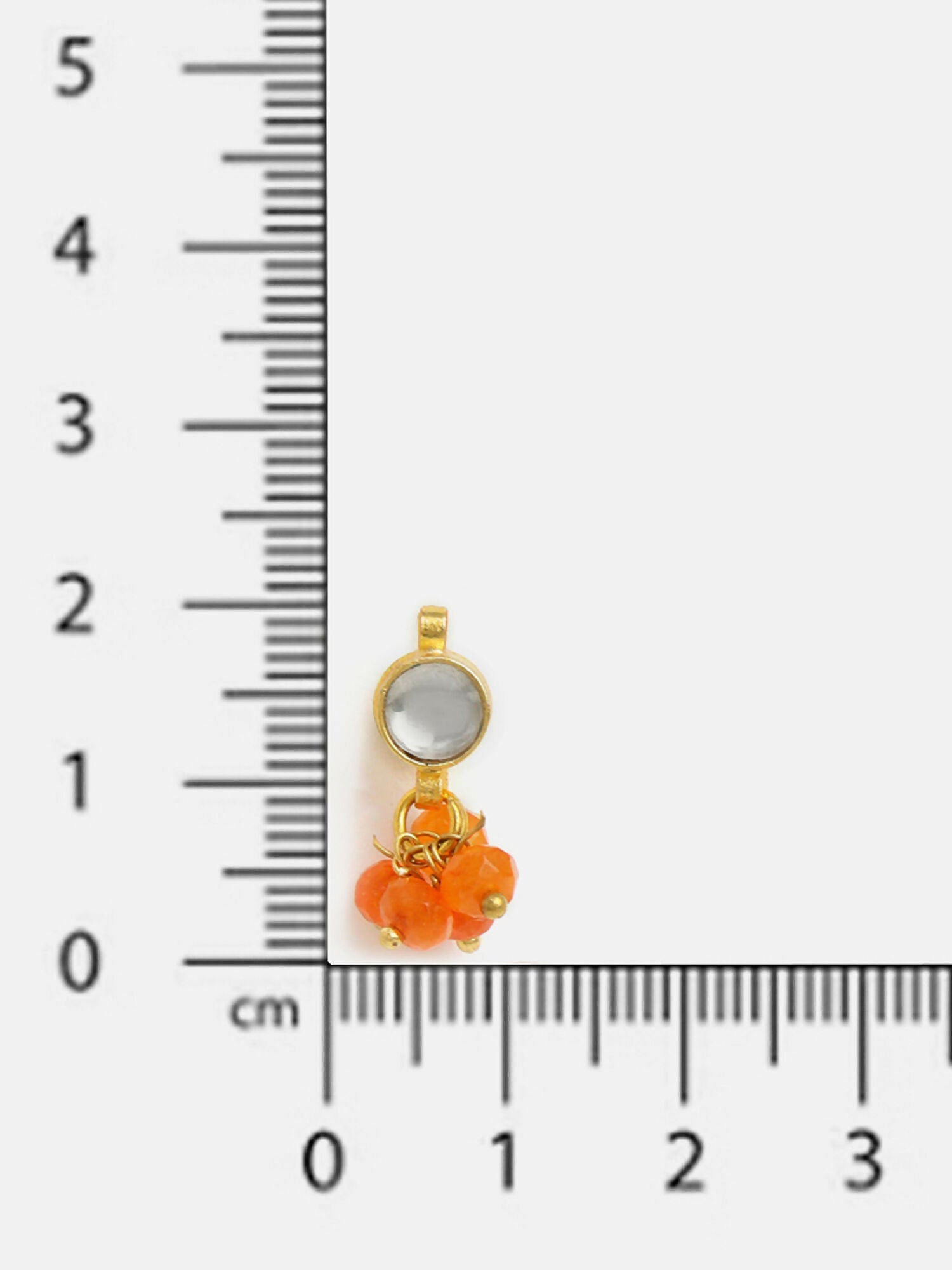Ruby Raang Kesar Phool Earrings