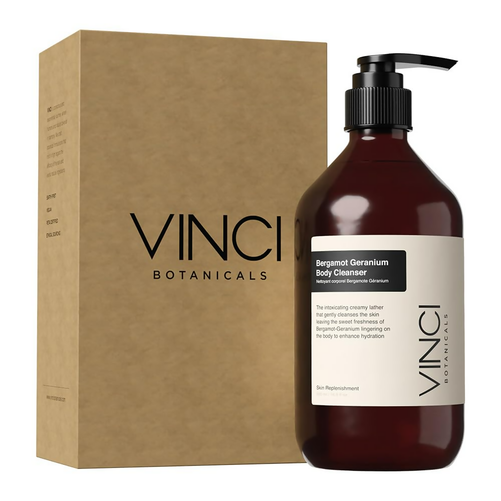 Vinci Botanicals Bergamot Geranium Body Cleanser  Grab2Buy Vinci Botanicals Grab2Buy