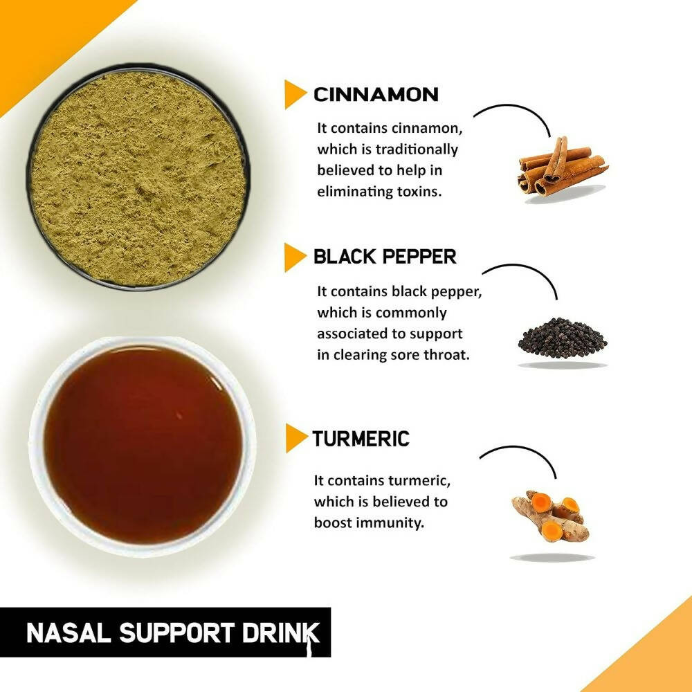 Just Vedic Nasal Support Drink Mix - Grab2buy