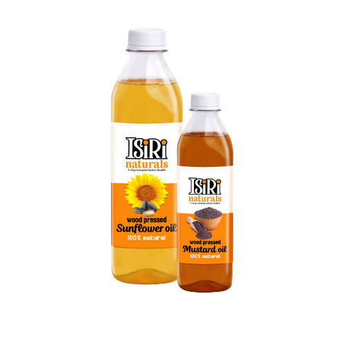 Isiri Mustard Oil + Sunflower Oil Combo 