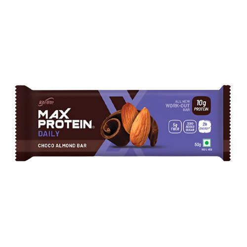 RiteBite Max Protein Daily Choco Almond Bar - Grab2buy