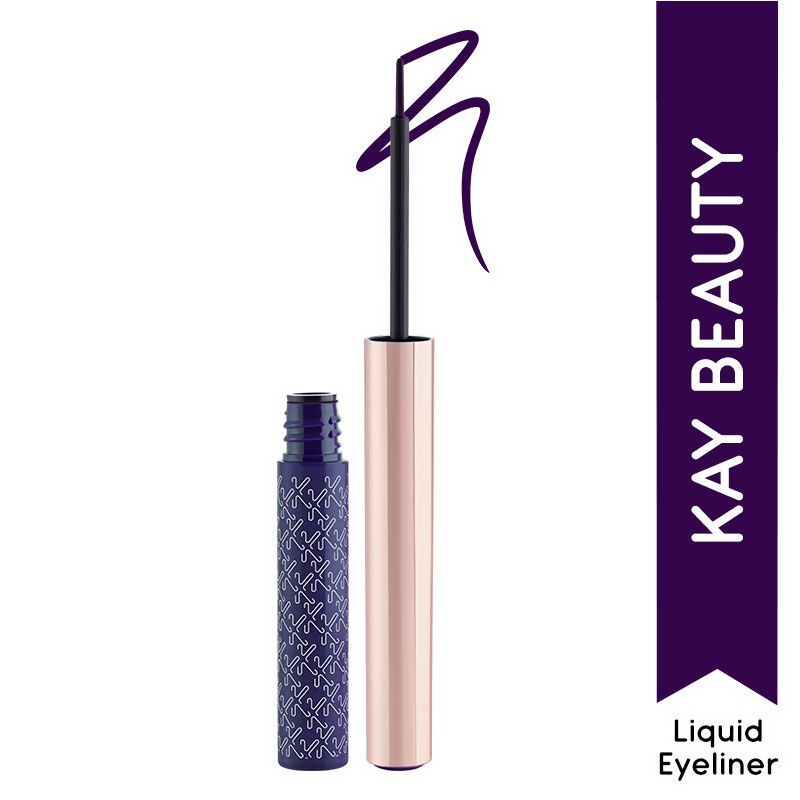 Kay Beauty By Katrina Kaif Quick Dry Liquid Eyeliner - Haute Violet 