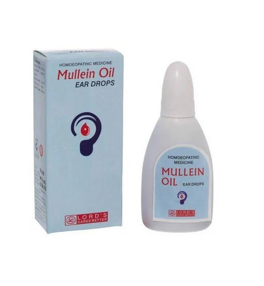 Lord's Homeopathy Mullein Oil Ear Drops 