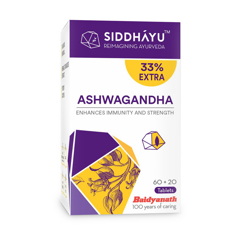 Siddhayu Ayurveda Ashwagandha Tablets 