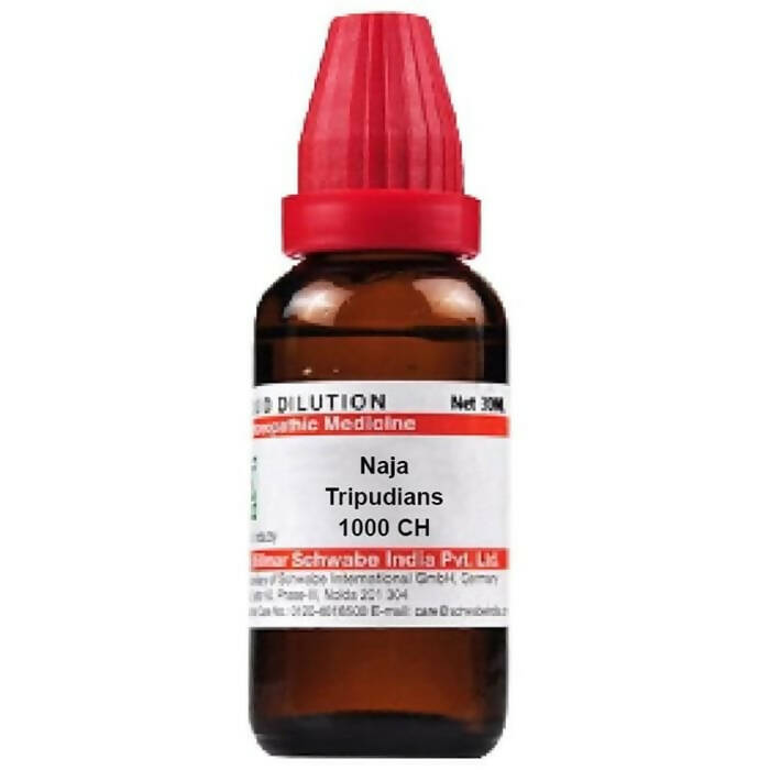Dr. Willmar Schwabe India Naja Tripudians Dilution - Grab2buy