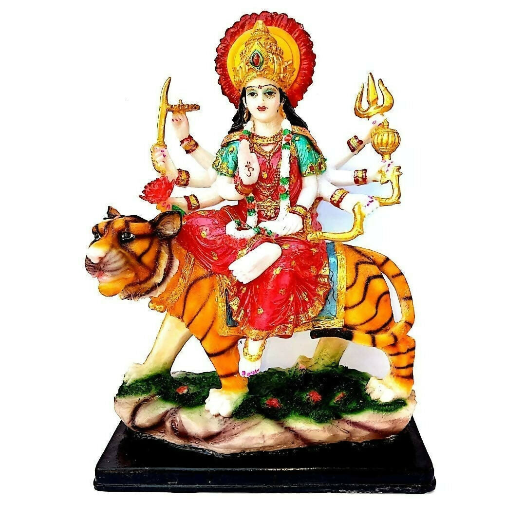 Marble Finish Goddess Maa Durga Devi Idol - Grab2buy