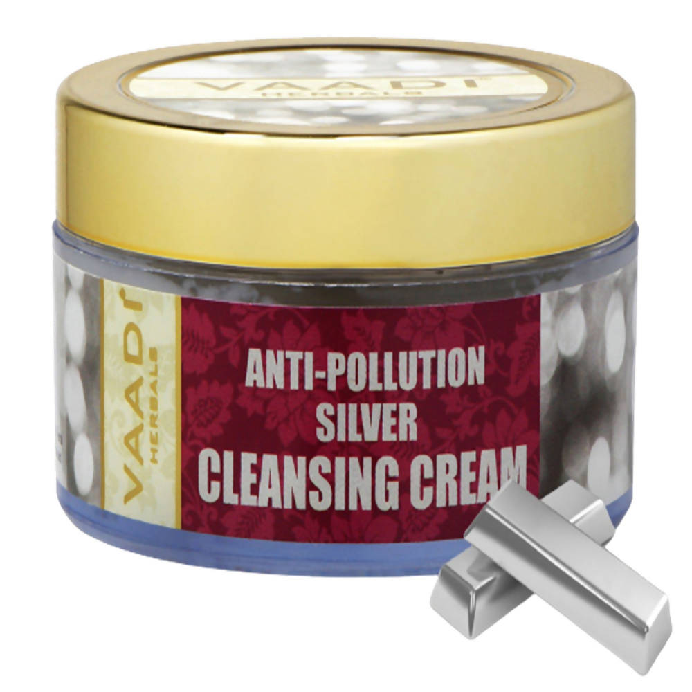 Vaadi Herbals Anti-Pollution Silver Cleansing Cream  Grab2Buy Vaadi Herbals Grab2Buy