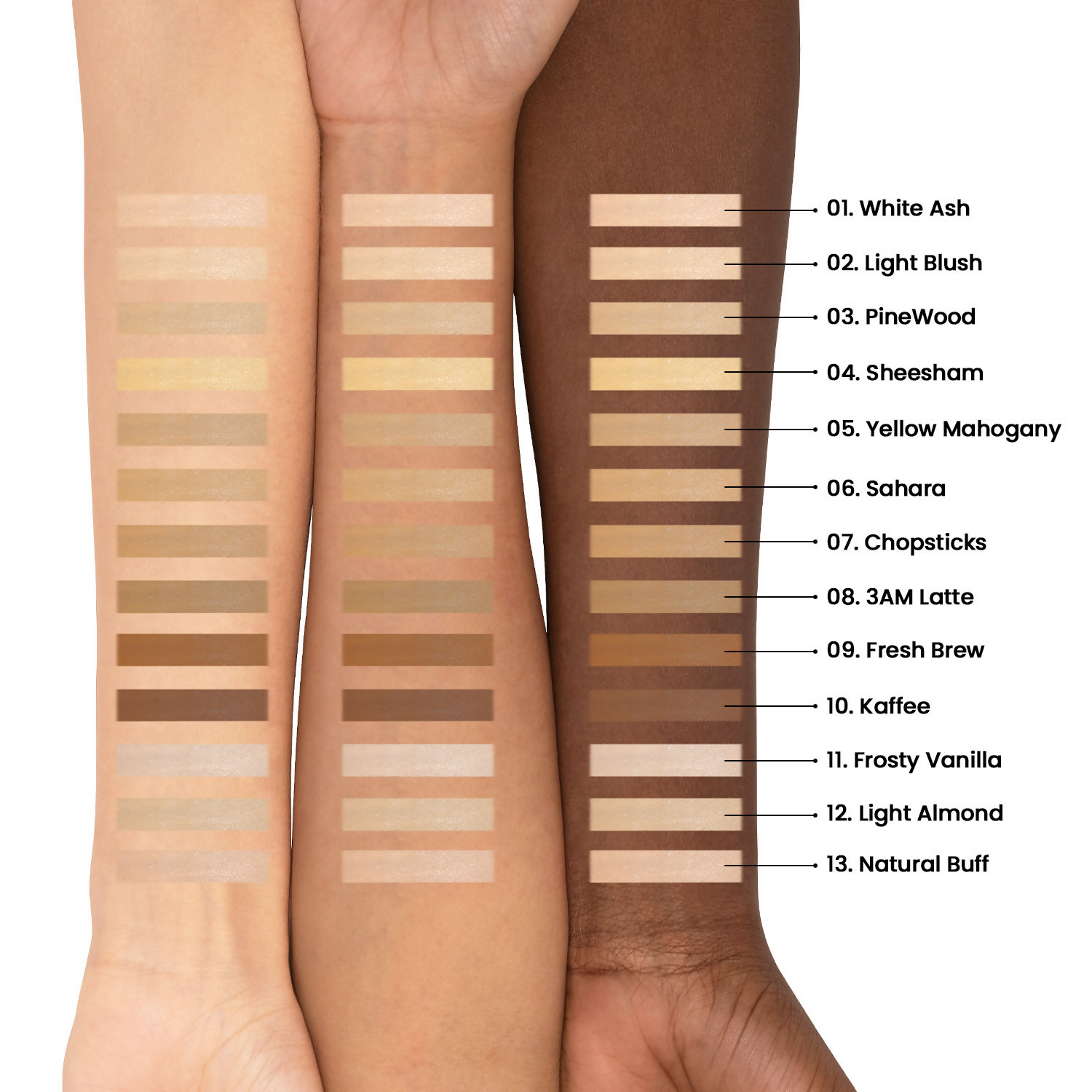PAC Studio Hd Concealer - 3 Am Latte