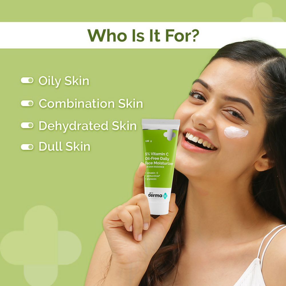 The Derma Co 5% Vitamin C Oil-Free Daily Face Moisturizer For Skin Radiance  Grab2Buy The Derma Co Grab2Buy