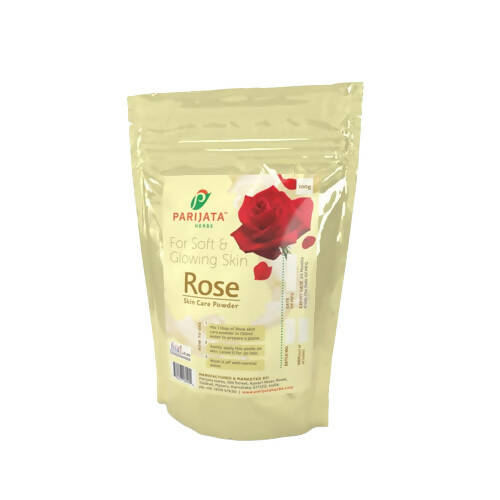 Parijata Herbs Pure & Natural Double Filtered Rose Petal Powder - Grab2buy