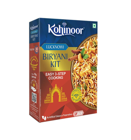 Kohinoor Authentic Lucknowi Basmati Biryani Kit - Grab2buy