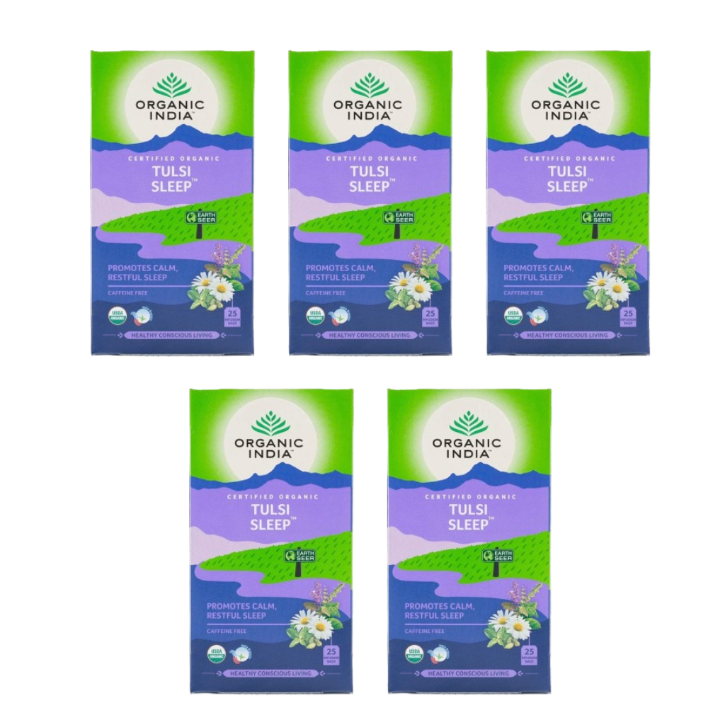 Organic India Tulsi Sleep Tea (25 Tea Bags) 