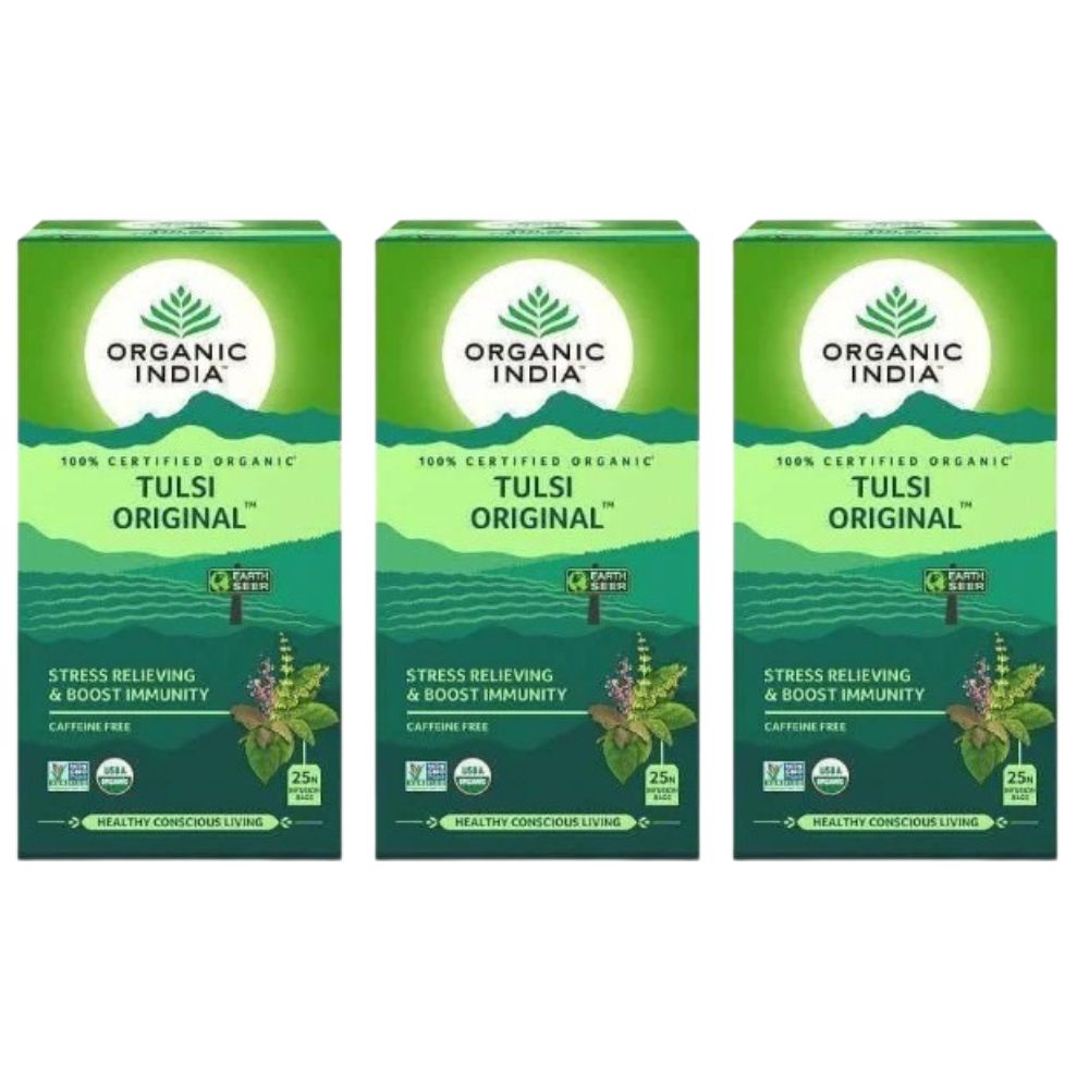 Organic India Tulsi Original 25 Tea Bags 
