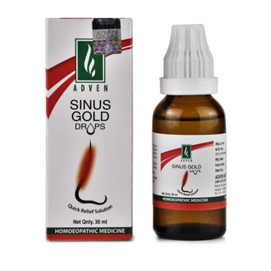 Adven Homeopathy Sinus-Gold Drops 