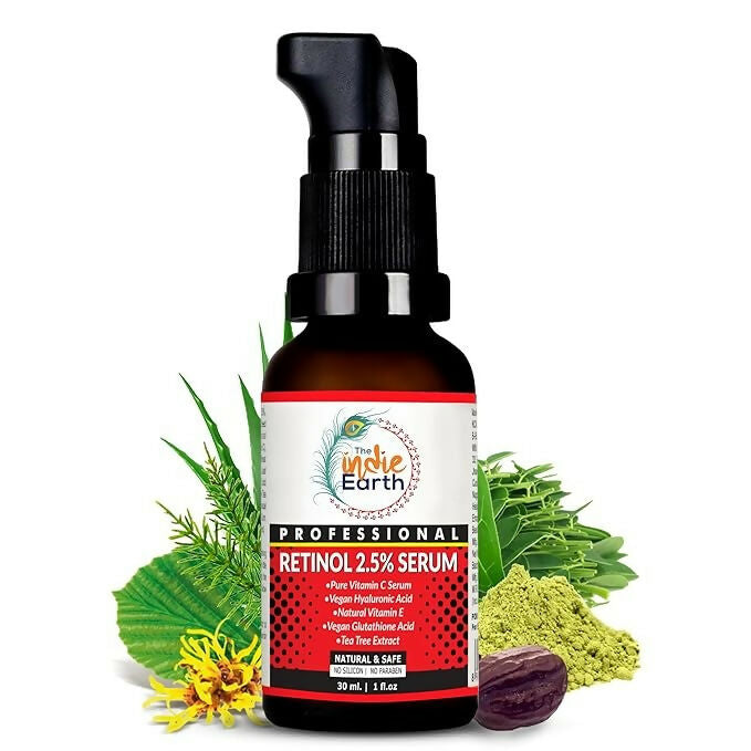 The Indie Earth Retinol 2.5% Deep Wrinkle Repair Serum  Grab2Buy The Indie Earth Grab2Buy
