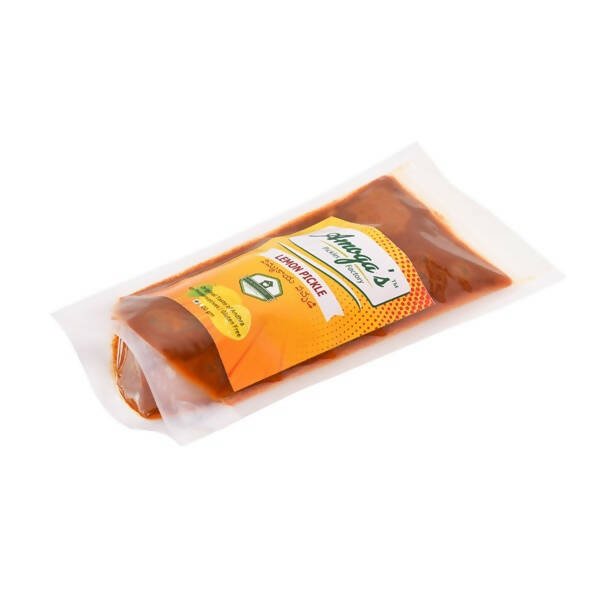 Amoga's Pickles Factory Andhra Style Lemon Pickle - Grab2buy