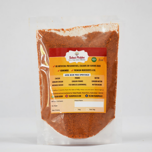 Tulasi Pickles Palli Karam Podi 
