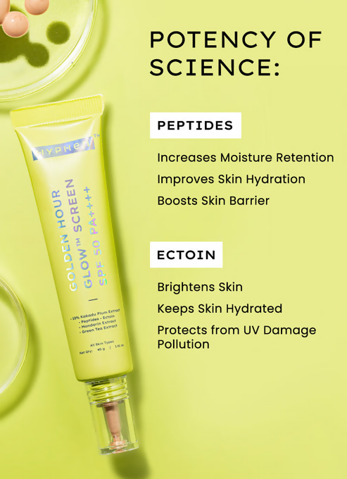 Hyphen By Kriti Sanon Golden Hour Glow Screen Spf 50 Pa+++ 
