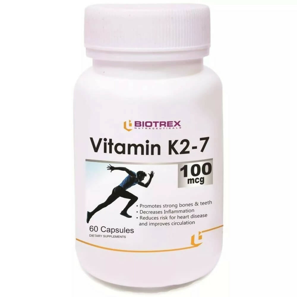 Biotrex Vitamin K2 As Mk-7 100Mcg Capsules - Grab2buy