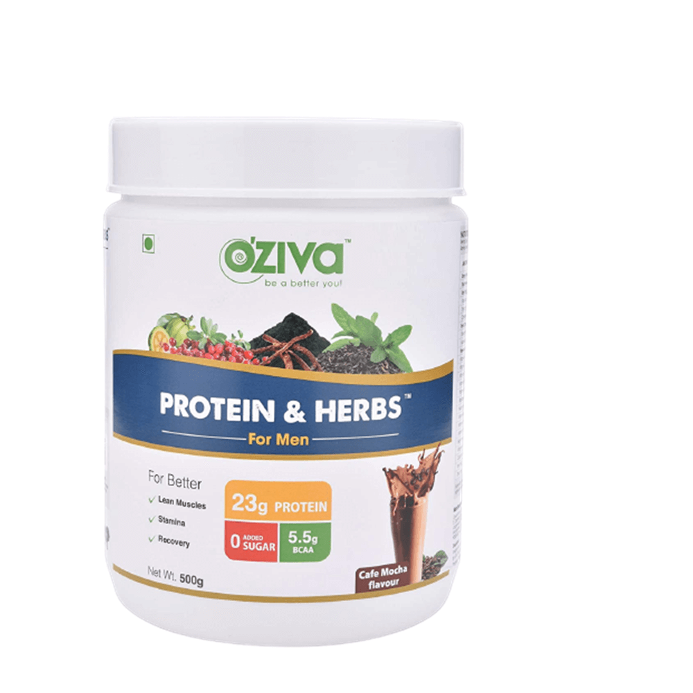 OZiva Protein & Herbs for Men - Grab2buy