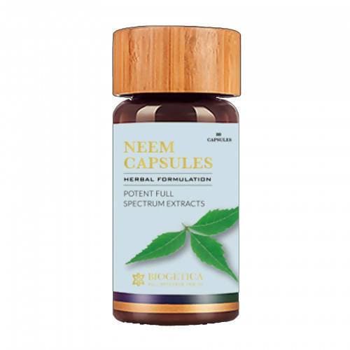 Biogetica Neem 80 Capsules  Grab2Buy Biogetica Grab2Buy