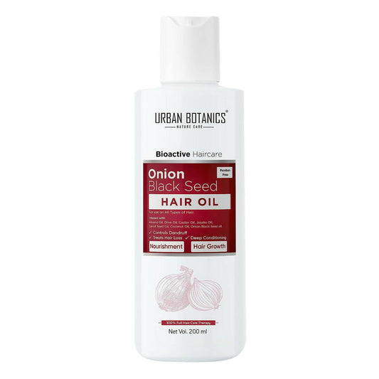 Urban Botanics Onion Hair Oil for Hair Growth  Grab2Buy Urban Botanics Grab2Buy